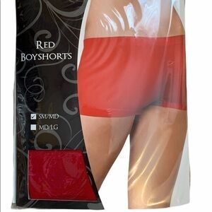 Spirit Red Boyshorts Medium Underwear